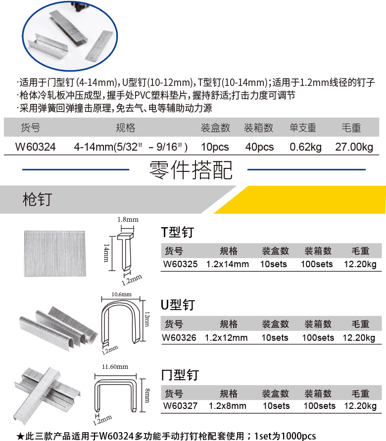 多功能手动打钉枪(图1)