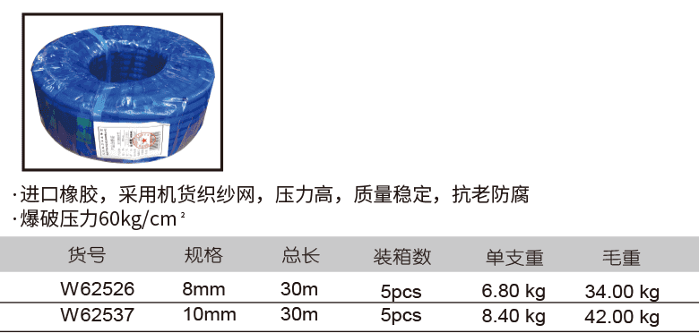  氧气橡胶软管(图1)